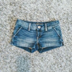 American Eagle denim shorts size 0